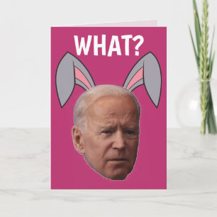 FUNNY EASTER JOE BIDEN GREETING CARTE