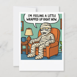 Funny Egyptian Mummy Joke Carte postale