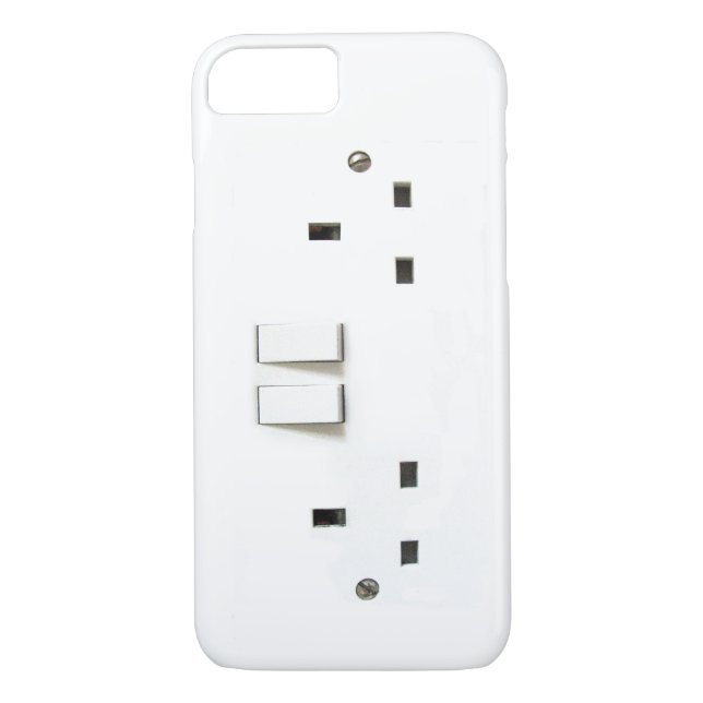 Funny Electrical Outlet from UK Sur iPhone 7 coque (Dos)