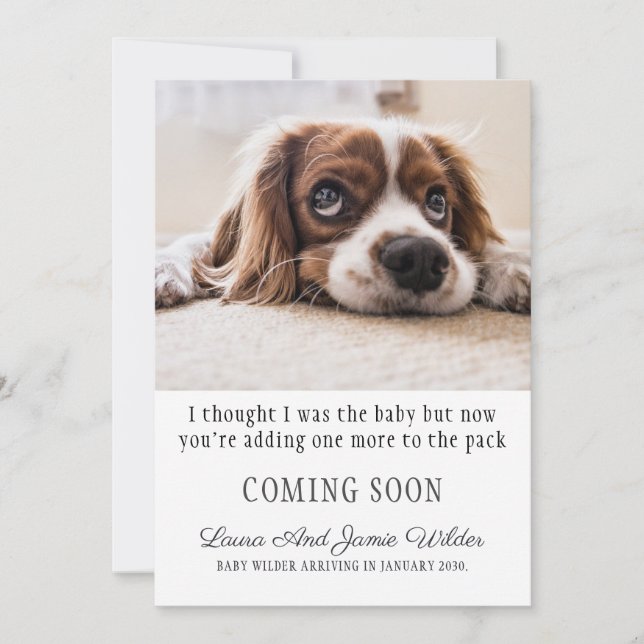 Funny Faire-part de grossesse (Devant)