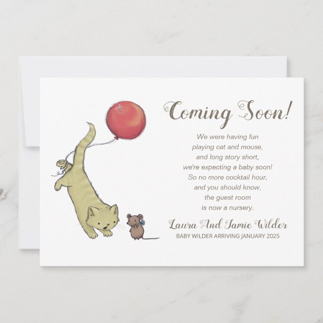 Funny Faire-part de grossesse (Devant)