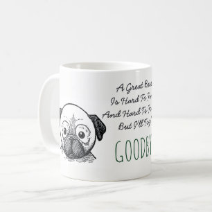 FUNNY Farewell BOSS Mug - Difficile d'oublier le C