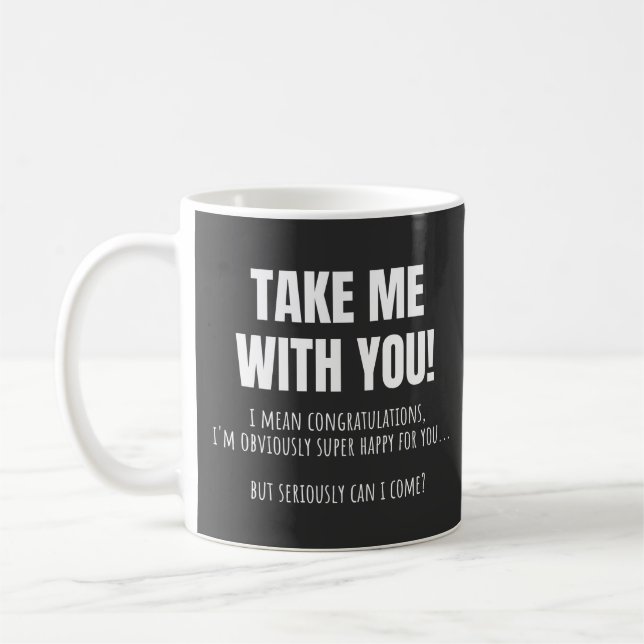 Funny Farewell Mug (Gauche)