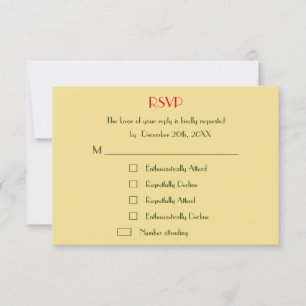 Funny Fêtes de Noël Fête de Noël Mariage RSVP Invi