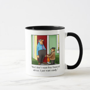 Funny Finance Humour Halloween Mug