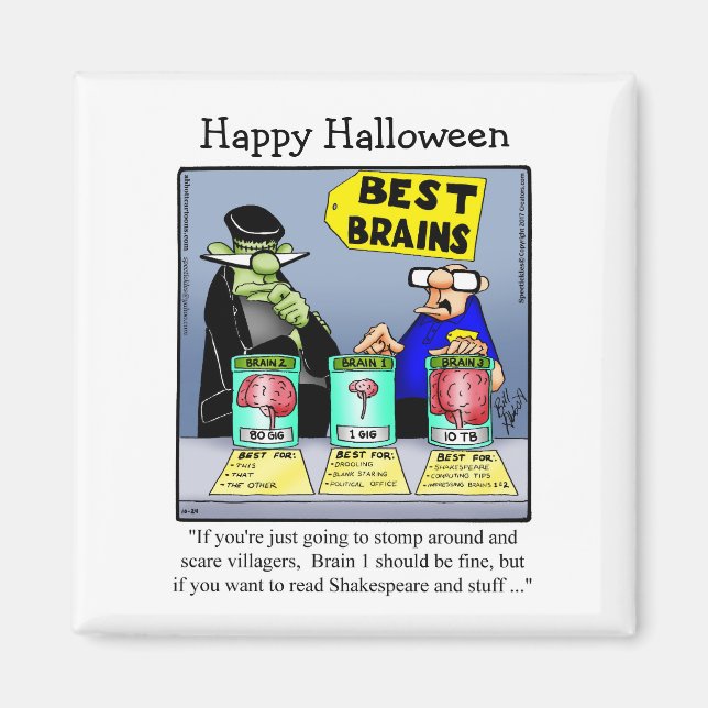 Funny Frankenstein Monster Magnet Humour (Devant)