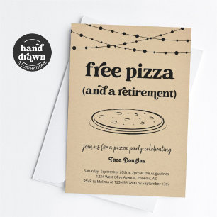 Funny Free Pizza & une invitation à la retraite