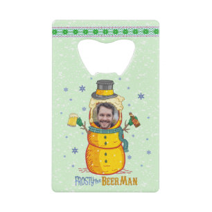 Funny Frosty Beer Man Humour Photo personnalisée N