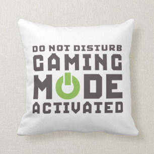 Funny Gamer Coussin pour Jeux Vidéos Geek Gaming P