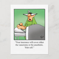Funny Get Well Carte postale