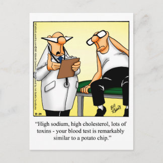 Funny Get Well Carte postale