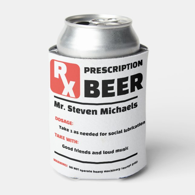 FUNNY ! 🍺 Glacière de bières de plaisanterie pers (Can devant)