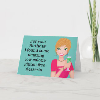 Funny Gluten Carte d'anniversaire gratuite