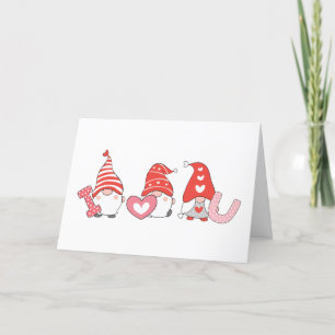 Funny Gnomies Carte Saint Valentin