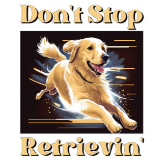 Funny Golden Retriever T-shirt | Parodie de chanso