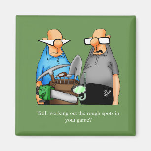 Funny Golf Humour Magnet