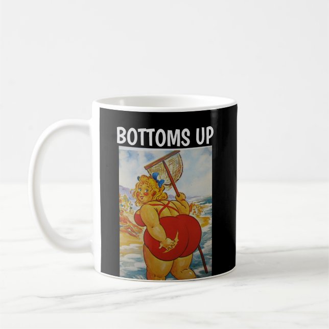 FUNNY gros cul CAFÉ MUG (Gauche)