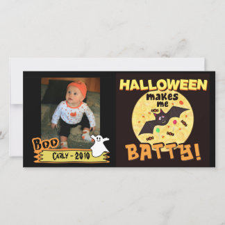 Funny Halloween Carte photo personnalisé