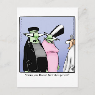 Funny Halloween Humour carte postale