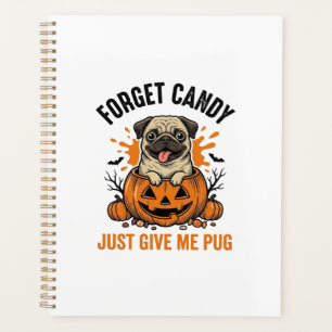 Funny Halloween Pug Forget Candy Shirt Design_1