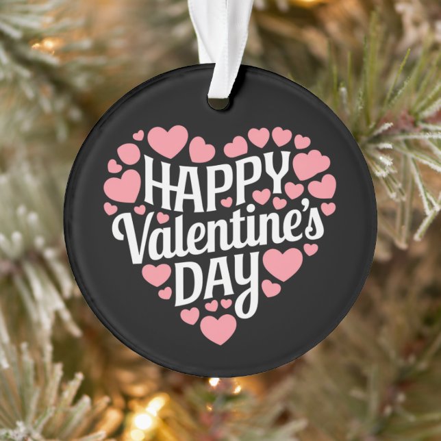 Funny Happy Valentines Day Heart Love Valentine (Arbre)