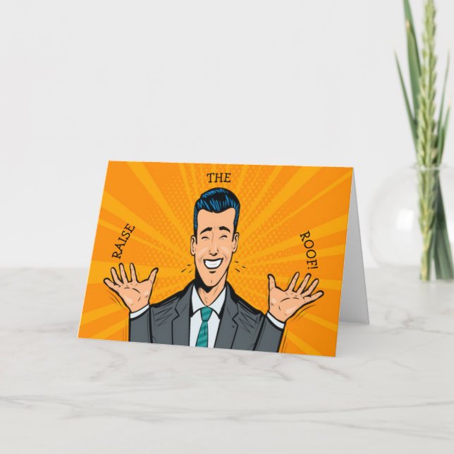 Funny Hilarious Humour Party Carte d'anniversaire (Devant)