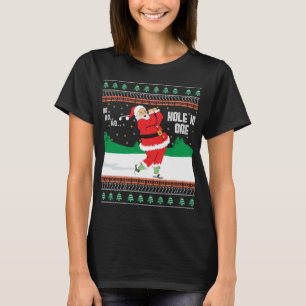 Funny Ho Ho Ho Ugly Père Noël Golf Sweat de Noël J