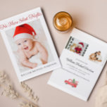 Funny Holiday Faire-part de naissance Nouvelle car<br><div class="desc">Annoncez que les nuits chez vous ne sont plus si silencieuses avec ce faire-part de naissance de noël amusant. Tout le texte peut être customisé pour créer notre propre message personnel. Personnalisez-vous avec 1 photo sur le devant et 2 photos sur le dos avec toutes les informations sur l'état de...</div>