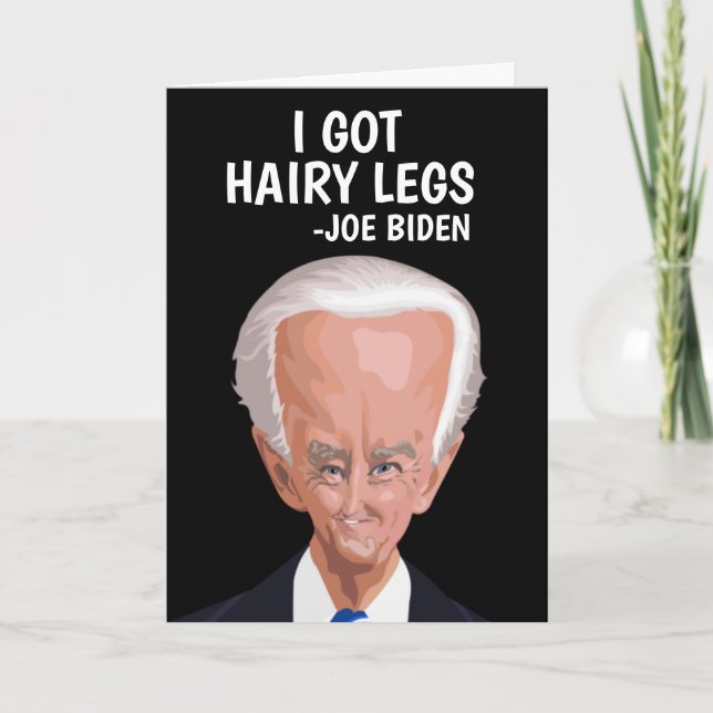 FUNNY JOE BIDEN TOUTES LES OCCASIONS CARTE DE REME (Devant)
