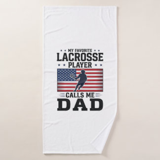 Funny Lacrosse Dad American Flag Vintage Shirt Des