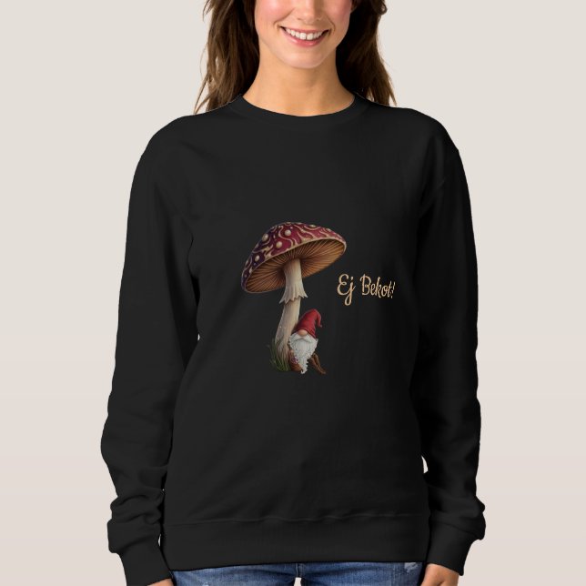 Funny letton Ej Bekot sweatshirt cueillette de cha (Devant)