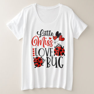 Funny Little Miss Love Bug Cute Valentines Day