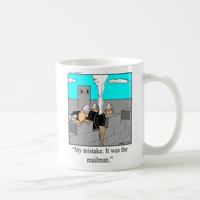 Funny Mailman Mug (Droite)