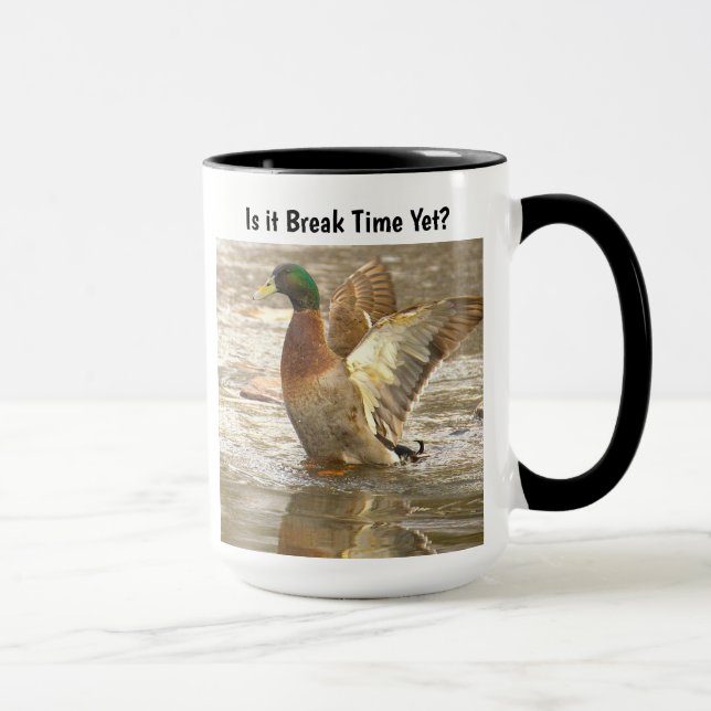 Funny Mallard Duck Mug (Droite)
