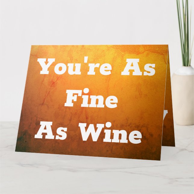 Funny Marbled Gold Carte d'anniversaire (Devant)