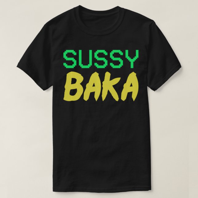 Funny Meme Sussy Baka Pullover  (Design devant)