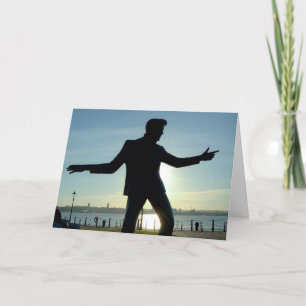 FUNNY MERCI VINTAGE RETRO GREETING CARTE