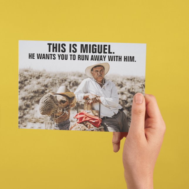 FUNNY MEXICAN GUY GIANT CARTE DE SALUT D'ANNIVERSA (Créateur téléchargé)