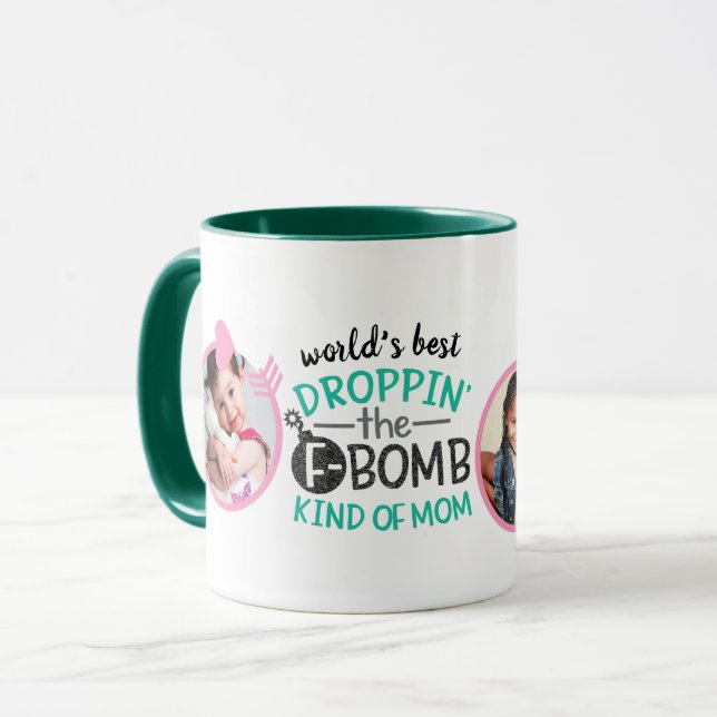 FUNNY MOM CITE UN MUG Photo - MÊME Fun tendance (Devant gauche)