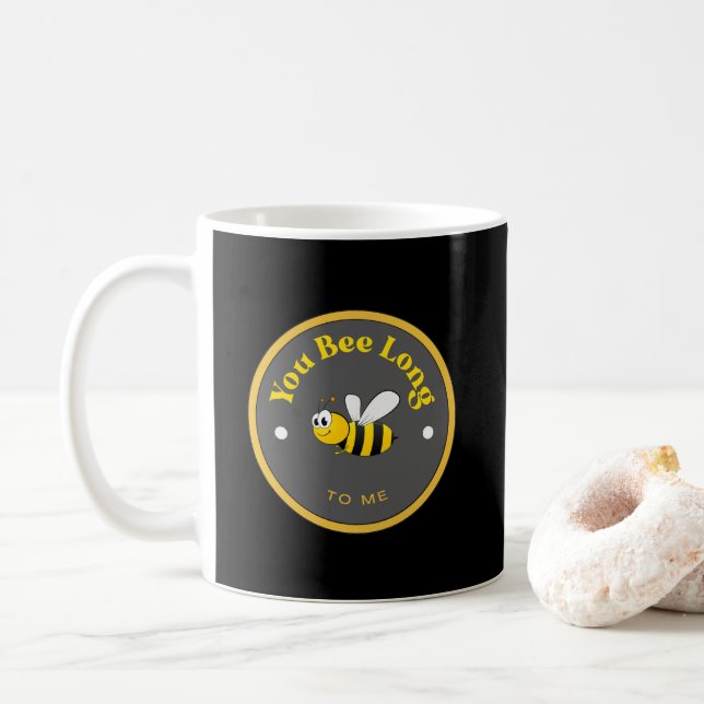 FUNNY ! Mug - Tu Es Long Pour Moi - Abee (Avec donut)