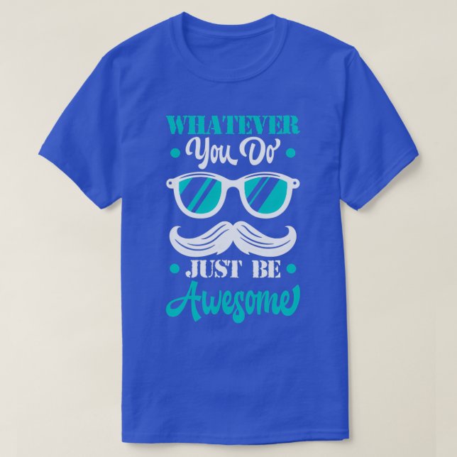 Funny Mustache Day Soft Mustache Classic TShirt (Design devant)