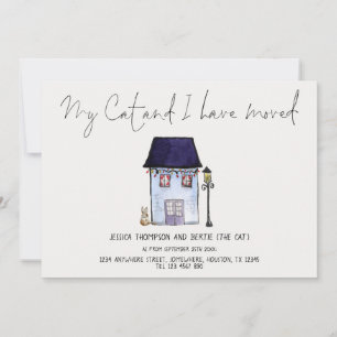 Funny My Cat et moi avons Moved Script Moving Card