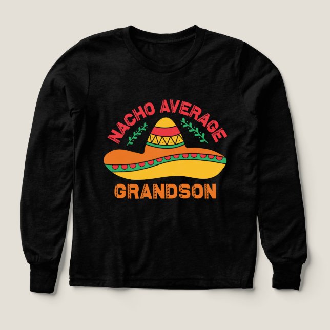 Funny nach overage Grandson word art  (Motif recto)