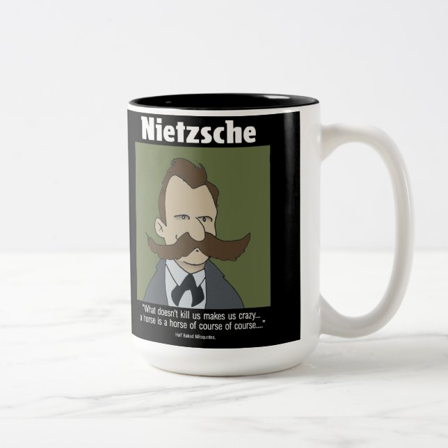 Funny Nietzshe Mug (Droit)