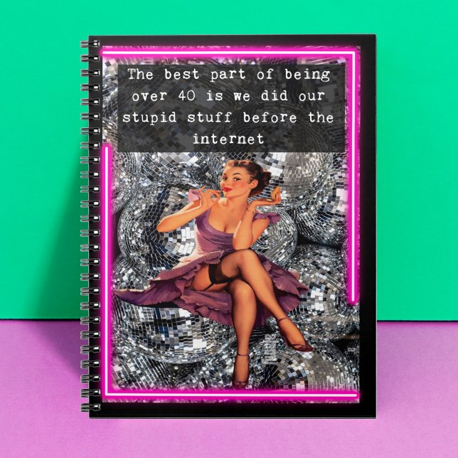 Funny Notebook Journal Best Friend Gift "40" (Créateur téléchargé)