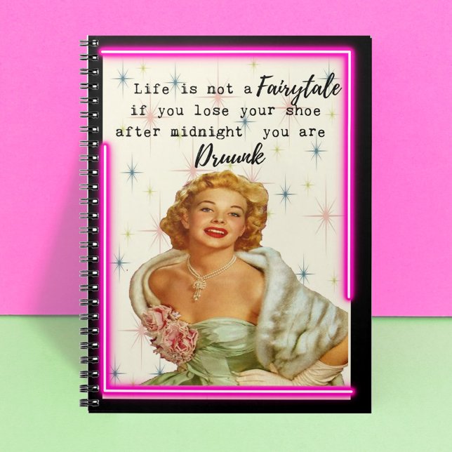 Funny Notebook Journal Best Friend Gift "Fairy" (Créateur téléchargé)