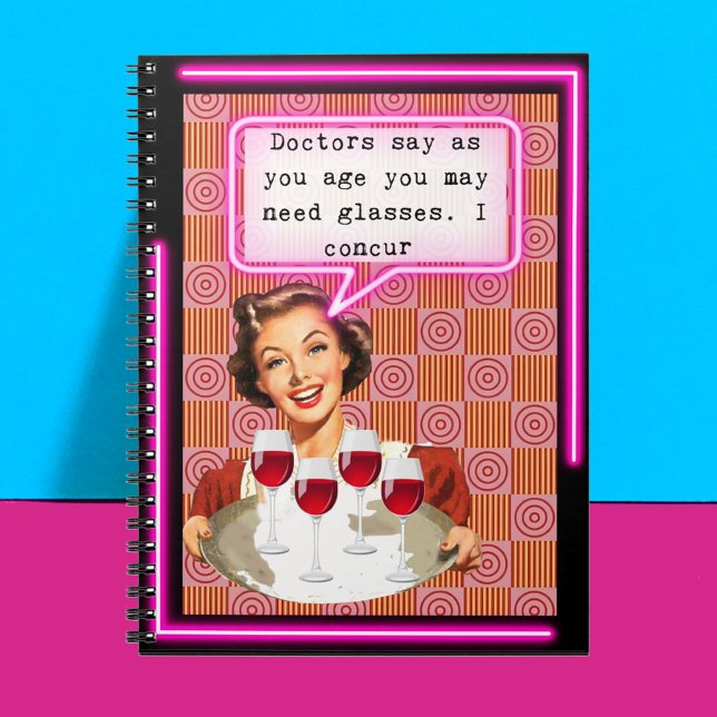 Funny Notebook Journal Best Friend Gift "Glasses" (Créateur téléchargé)