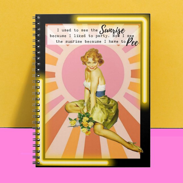 Funny Notebook Journal Best Friend Gift "Sunrise" (Créateur téléchargé)