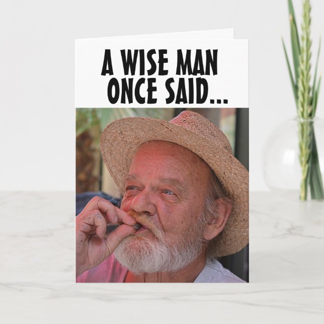 FUNNY OBTIENT UNE CARTE D'ANNIVERSAIRE POUR LUI (Devant)