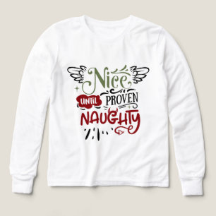 Funny Père Noël liste enfants unisex